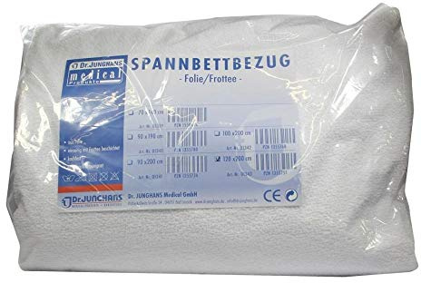 FROTTEE SPANNBETTBEZUG 120x200 cm m.Folie 1 St