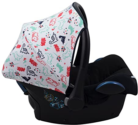 JYOKO KIDS Sonnenverdeck kompatibel mit Maxi-Cosi Cabriofix Gruppe 0 (Dino Party)