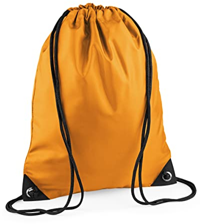 BagBase Unisex Bg010oran Premium Turnbeutel, Orange, M