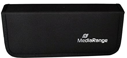 MediaRange box99 schwarz Unterkunft für Speicherkarte – Unterkünften für Speicherkarten (schwarz)