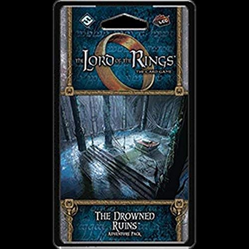 Fantasy Flight Games , The Drowned Ruins Adventure Pack: LOTR LCG, Card Game, Ages 13+, 1-4 Players, 30-90 Minutes Playing Time