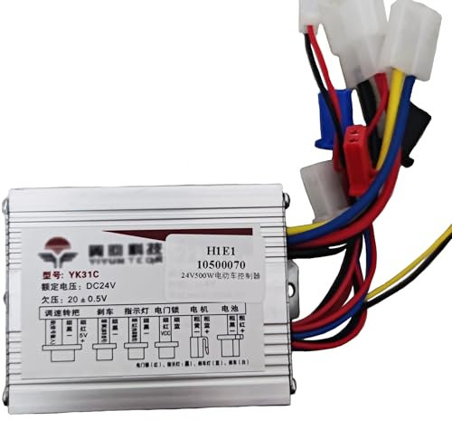 24 V, Controller per velocità motore, spazzola per 350W-500W, per bici elettriche, Scooter