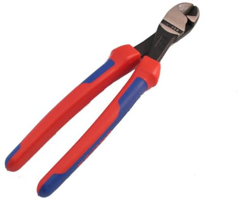 Knipex Seitenschneider-03704277 Seitenschneider Silber,Blau,Rot 250 x 4.6 mm