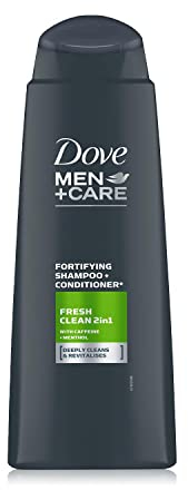 Dove Men + Care Fresh Clean 2 in 1 Shampoo and Conditioner 400 ml