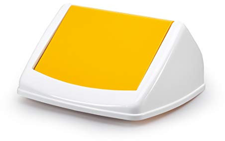 Durable Schwingdeckel für 40 Liter Abfallbehälter Durabin, gelb, 1801574013