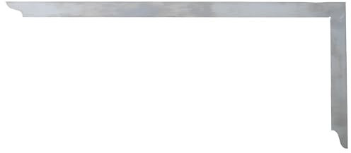 hedue® Zimmermannswinkel ZN - Nahtloser Zimmererwinkel aus Edelstahl, Zimmermann Winkel ohne Anreißlöcher, 1000 mm