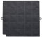 AllSpares Filtre à charbon pour hottes aspirantes - Adapté pour Airforce AFFCAF16CS / AFCFCAF16CS / FC120 / F16, Arthur Martin 50288593002 et Whirlpool AMC981 (257x263mm)