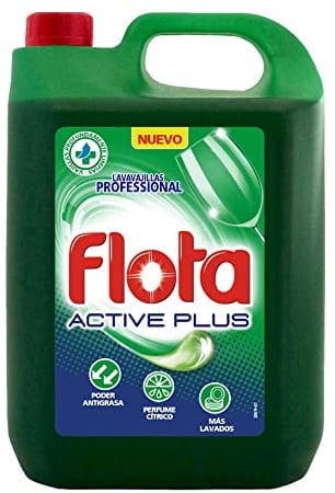 FLOTA | Lavavajillas Liquido a Mano 4,5 L Formato Ahorro | Antigrasa Antibacterial