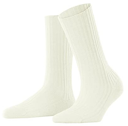 FALKE Damen Socken Cosy Wool W SO Wolle einfarbig 1 Paar, Weiß (Off-White 2049), 39-42