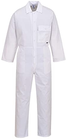 Portwest 2802 – Standard boiler suit. White white Large