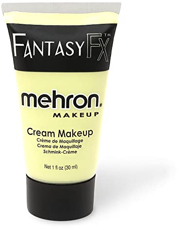Mehron Fantasy FX Professional Face & Body Make-up- Glow in the Dark White 30ml