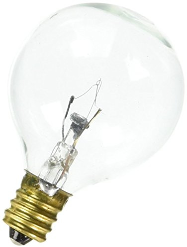 Westinghouse 0383100, 10 Watt, 120 Volt Clear Incand G12.5 Light Bulb, 1500 Hour 58 Lumen