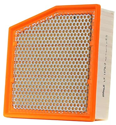 MAHLE LX 1479/2 Luftfilter - für VW Phaeton (3D1, 3D2, 3D3, 3D4, 3D6, 3D7, 3D8, 3D9), u.a.
