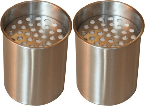 2 Edelstahl Dosen 0,45 l NEU Bio Ethanol Edelstahldose