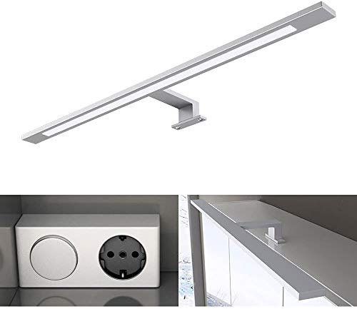 Sogood Lampe LED 40cm pour Miroir de Salle de Bains 6W Trafo avec Commutateur Prise de Courant 230V, 500 Lumen Lumière Blanche Universelle (5000 K), Classe Énergie A