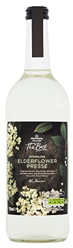 Morrisons The Best Sparkling Elderflower Presse, 750ml