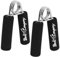 Bad Company Handtrainer im 2er Set mit 4,5 kg Widerstand I Fingerhantel fürs Griffkraft-Training I Soft-Line mit Schaumstoff Griffen