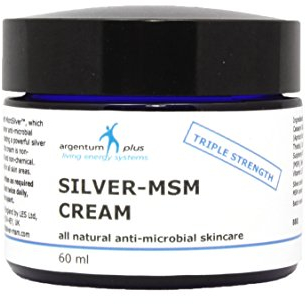 Silber-MSM Crème Dreifach Stark 60 ml