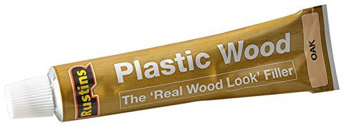 Rustins 5015332220069 Plastic Wood - oak by Rustins