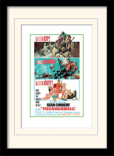 James Bond Memorabilia, Mehrfarbig, 30 x 40cm