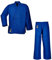Ju-Sports SV Premium Ju-Jutsu Anzug Ronin Blau 190 I Superleichter Jujutsu Anzug für Erwachsene I BJJ Gi Herren mit eingesticktem Kanji-Zeichen I 100% Baumwolle