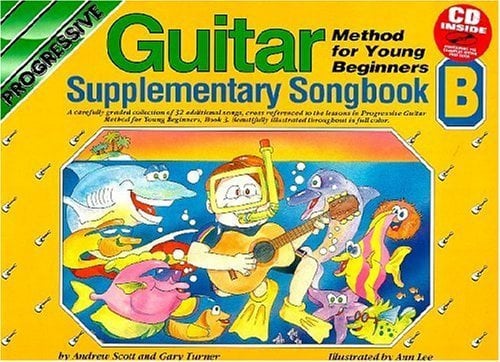 YOUNG BEGINNER GUITAR METHOD SUPPLEMENTARY SONGBOOK B BK/CD (Progressive Young Beginners) by Scott (2004-02-03)