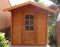 DEKALUX Casetta in legno da giardino 2x3 porta singola e finestra (spessore 44mm)