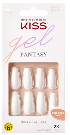 KISS Gel Fantasy Collection Nails- True Color