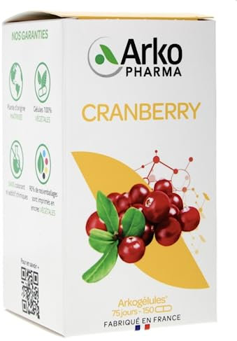 Arkopharma Arkogélules cranberryne 150 gélules
