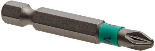 Wera 855/4 BTZ BiTorsion Extra Tough Pozi Screwdriver Bits PZ2 50mm Pack of 1