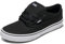 Vans Atwood, Unisex Kids' Low-Top Sneakers, Black (Canvas Black/White), 13 Child UK (31 EU)