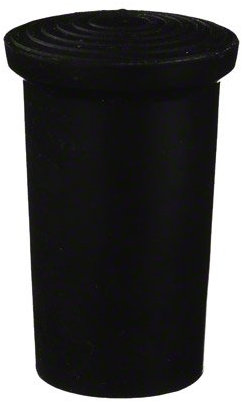 KRÜCKENKAPSEL Gr.2 20 mm schwarz 1 St