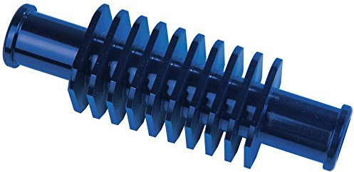 R4R T4Tune Dissipatore di Calore Rettangolare 10 Alette Blu, Alluminio, HHFT0020, Montaggio su Pannello