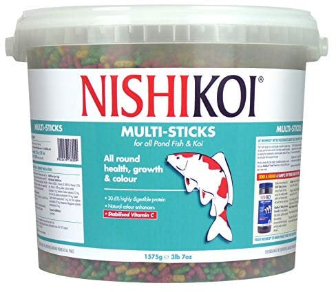 Nishikoi Multi-Sticks Complete Food for Koi and Pond Fish - 1575g