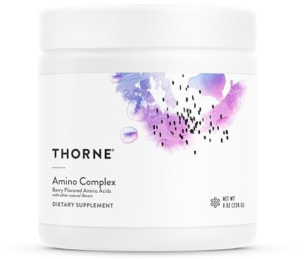 THORNE Amino Complex, Clinically Validated EAA & BCAA Powder, 30 Servings