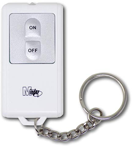 Minder MA30 MkII Expandable Modular Mini PIR Motion Sensor Home Garage Shed Burglar Wireless Security Alarm with IR Remote Control - Expand with up to 4 devices (Extra Remote with Batteries)
