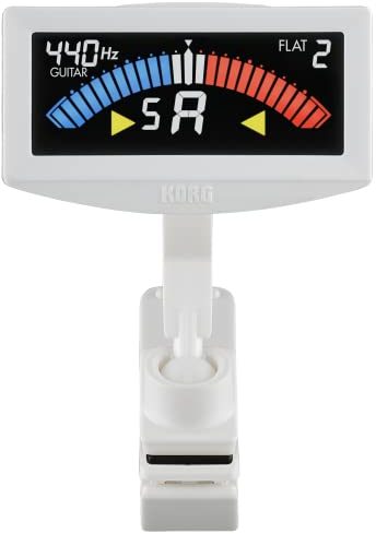 KORG AW-4G-BK - PitchCrow-G Clip-On Guitar Tuner - White