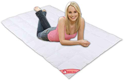 Kassettendecke 6x8 90% halbw.dt. Daunen 10% Federn 155x200 cm 600 g