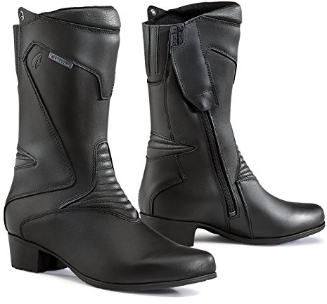 Forma Stivali Moto Ruby WP omologata CE, Nero, 41