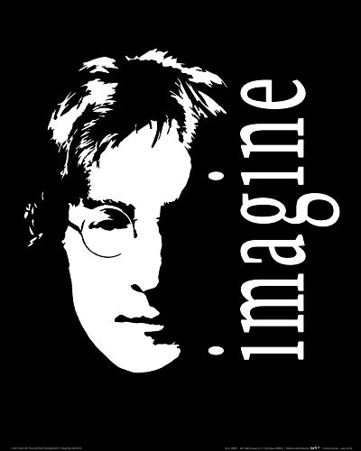 1art1 John Lennon Poster Imagine Plakat | Bild 50x40 cm