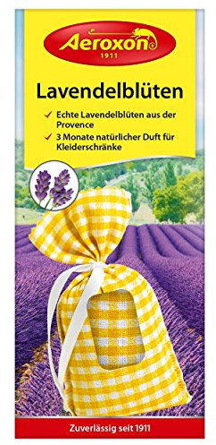 Aeroxon Lavendelblüten-Beutel, Gelb/Weiß, 18 x 13 x 4 cm