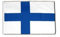 Fahne Flagge Finnland 30 x45 cm