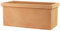 Teraplast Cassetta Liscia 100cm Fioriera, Plastica 100%, Terracotta, 100 cm