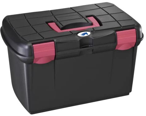 Protack Grooming Box Medium Black/fuchsia - Black/Fuchsia, Regular