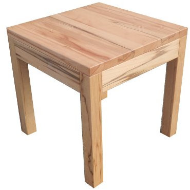 Martin Weddeling Beistelltisch Massiv Kernbuche Naturbelassen „Colonia“ 45x45x50cm