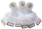 DoHope Invisible Clear Elastic Bra Straps Replacement - Metal Hook Transparent & Adjustable (Regular-10mm, 3 Pairs)