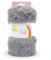 kullaloo Supersoft Zottel Plüsch Shaggy, spielzeugtauglich, 20 BZW. 30mm Florlänge (grau)