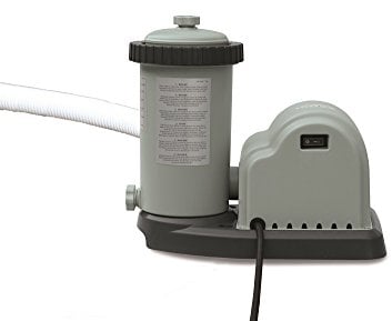 Intex Cartuccia Tipo di impianto di Filtro OPTIMO 636G, TÜV/GS, Grigio, 5678 l/h / 180 W/V 230/12