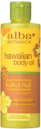 ALBA BOTANICA MASSAGE OIL,KUKUI NUT, 8.5 FZ by Alba Botanica