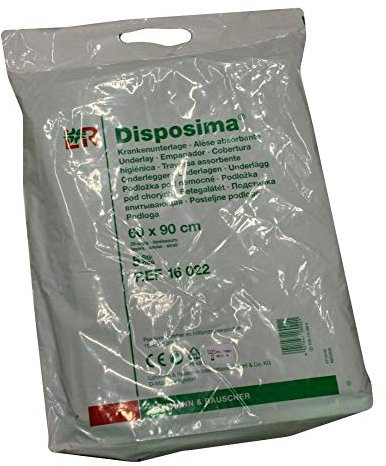 DISPOSIMA Krank.Unterl.60x90 cm 20lagig 5 St